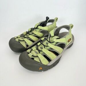 Keen Newport H2 Hiking Sport Waterproof Sandals Lime Green - WOMENS 7